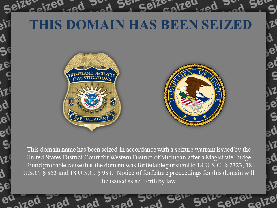 Snitactical seized banner