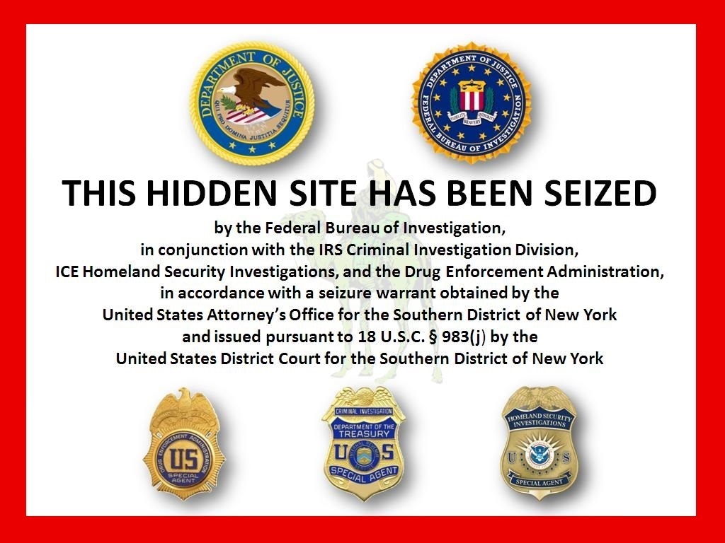 Silk Road seized banner