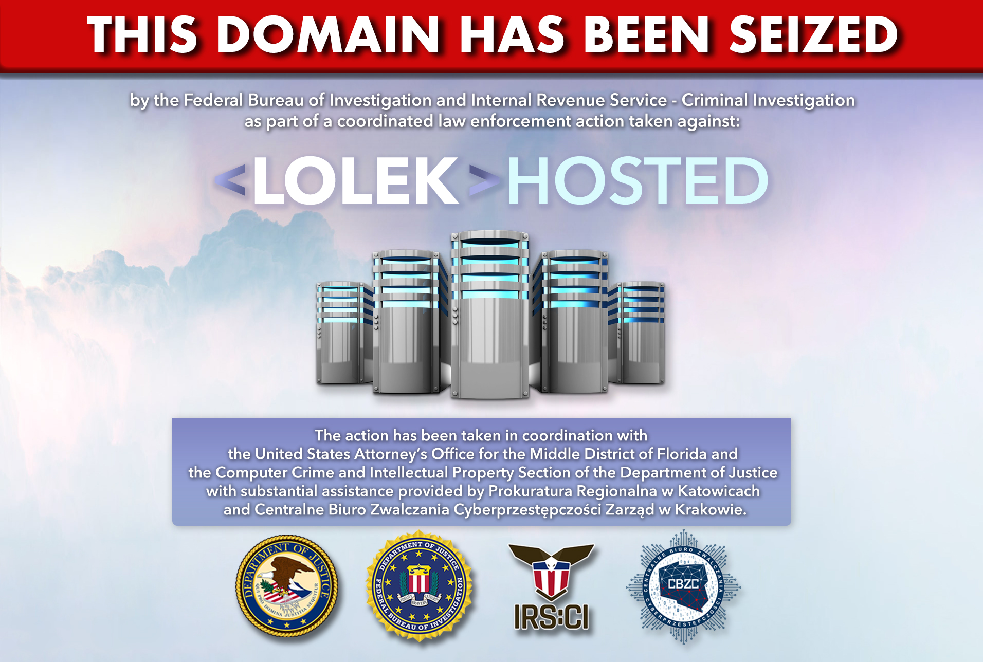 LolekHosted seized banner